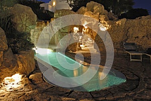 Swimming pool of Elisir spa at Domina Coral Bay hotel. Sharm el Sheikh. Egypt photo