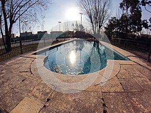 Swimming pool photo