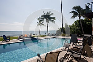 Swimming pool in the Florida