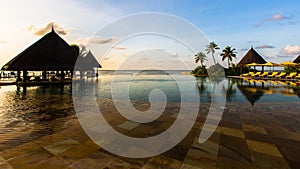 Swimming pool at Four Seasons Resort Maldives at Kuda Huraa photo