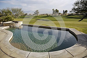 Swimming Pool on the Golf Course
