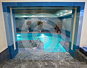 Swimming pool interior