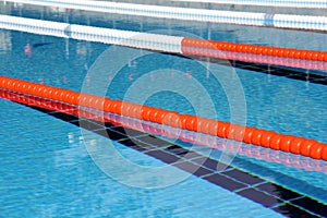 Swimming pool lane Ropes