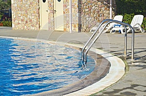 Swimming pool - luxury hotel - greek summer vacation