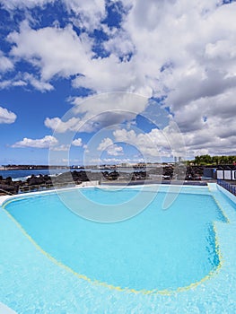 Swimming Pool in Madalena on Pico Island photo