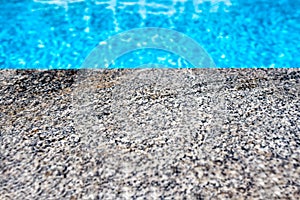 Swimming pool and mramor deck