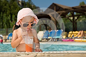 Swimming pool party