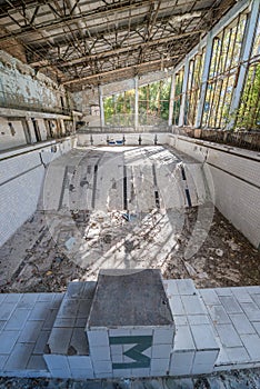 Swimming pool in Pripyat