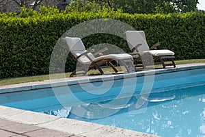 Swimming pool of a private home