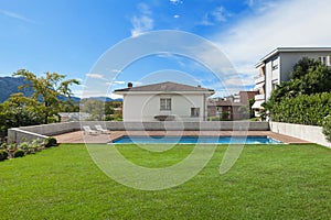 Swimming pool of a private residence