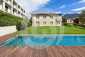 Swimming pool of a private residence