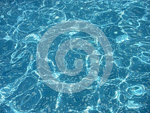 Swimming pool reflections