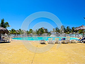Swimming Pool at the Resort (Cuba, Caribbeans)