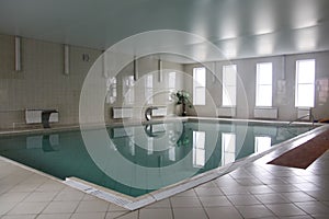 Swimming pool in resort sanatoriums