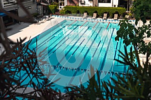 Swimming pool service in sports club 3 photo
