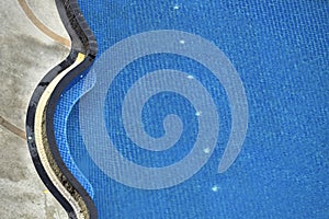 Swimming pool texture as background