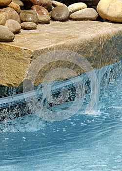 Swimming Pool Water Feature