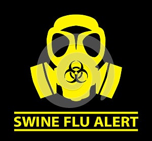 Swine Flu Alert design