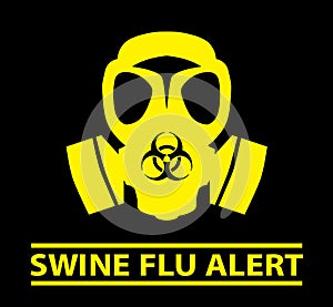 Swine Flu Alert design photo