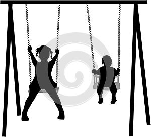 On the swing