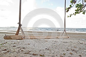 Swing on the beach