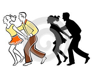 Swing Dance Couple/eps