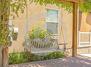 Swing on deck with Gazebo in Utah Valley