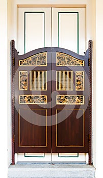 Swing Door of Peranakan Design