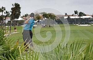 Swing in doral golf, miami