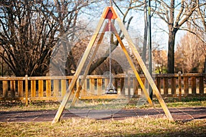 Swing in the playland