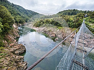 Swingbridge over buller river