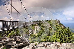 Swinging Bridge Grandfather Mountain North Carolina