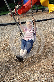 Swinging Grandmother 5