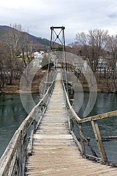 Swinging Pedestrian Bridge
