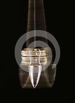 Swinging pendulum hypnotism