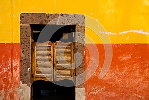 Swinging tavern doors, Mexico. photo