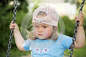 On the swings