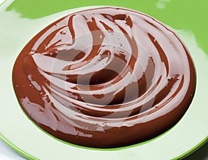 Swirl of chocolate