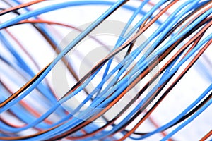 Swirl of Computer cable