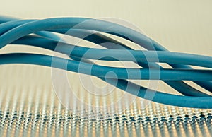 Swirl of Electrical Cable