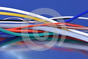 Swirl of Electrical Cable