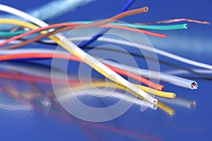 Swirl of Electrical Cable