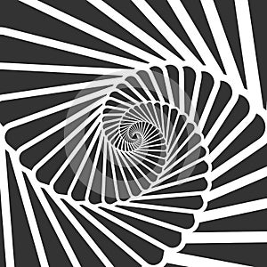 Swirl hypnotize spirals. Stair whirl hypnotism, spiral hypnotic