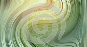 Swirl lines of green and yellow marble texture for a background