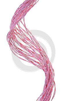 Swirl pink cable