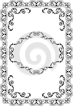 Swirl retro decor board