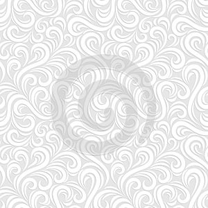 Swirl seamless pattern. photo