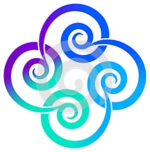 Swirl square