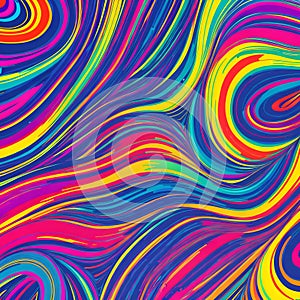 Swirl twirl colors rainbow background light streaks illustration