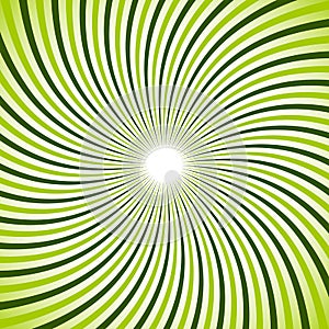 Swirl, twirl, spiral sunburst background. Monochrome pattern.